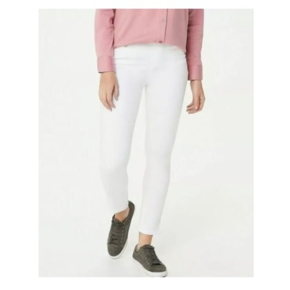 Martha Stewart White Skinny Pants Modern Design